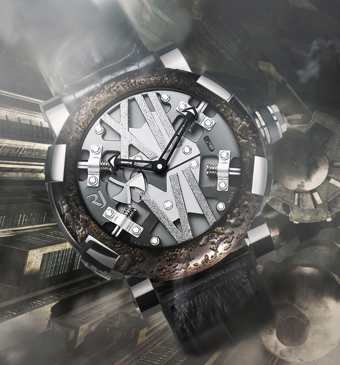 The RJ-Romain Jerome Titanic DNA Steampunk Metal Auto