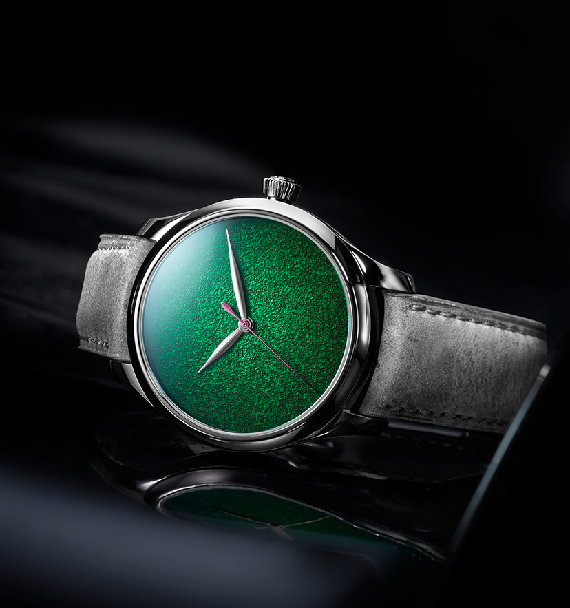 Presenting H. Moser's Endeavour Centre Seconds Concept Lime Green