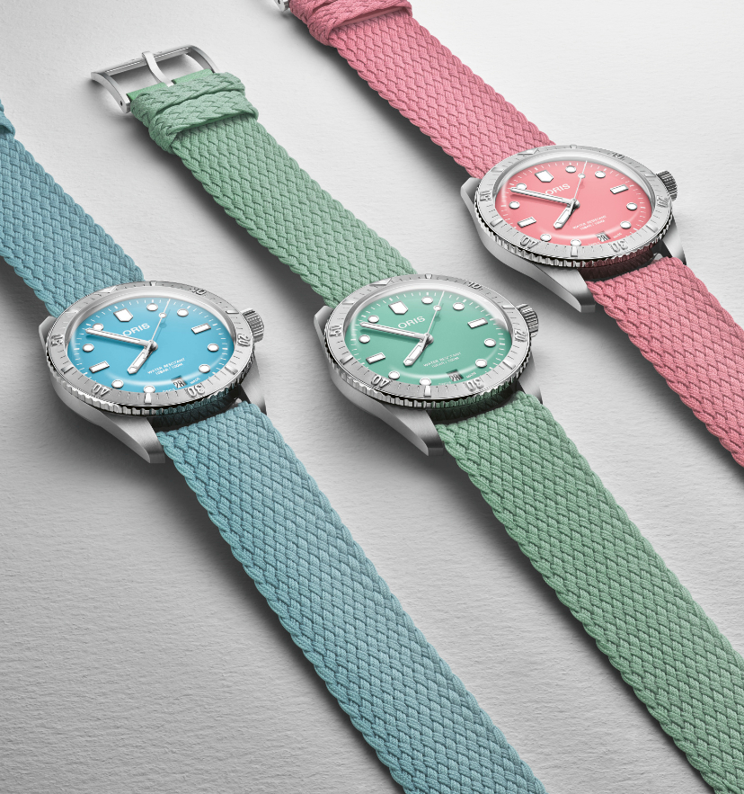 Presenting The New Oris Diver's Sixty-Five Cotton Candy Edition—In