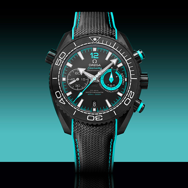 The New Omega Seamaster Planet Ocean Deep Black ETNZ Edition