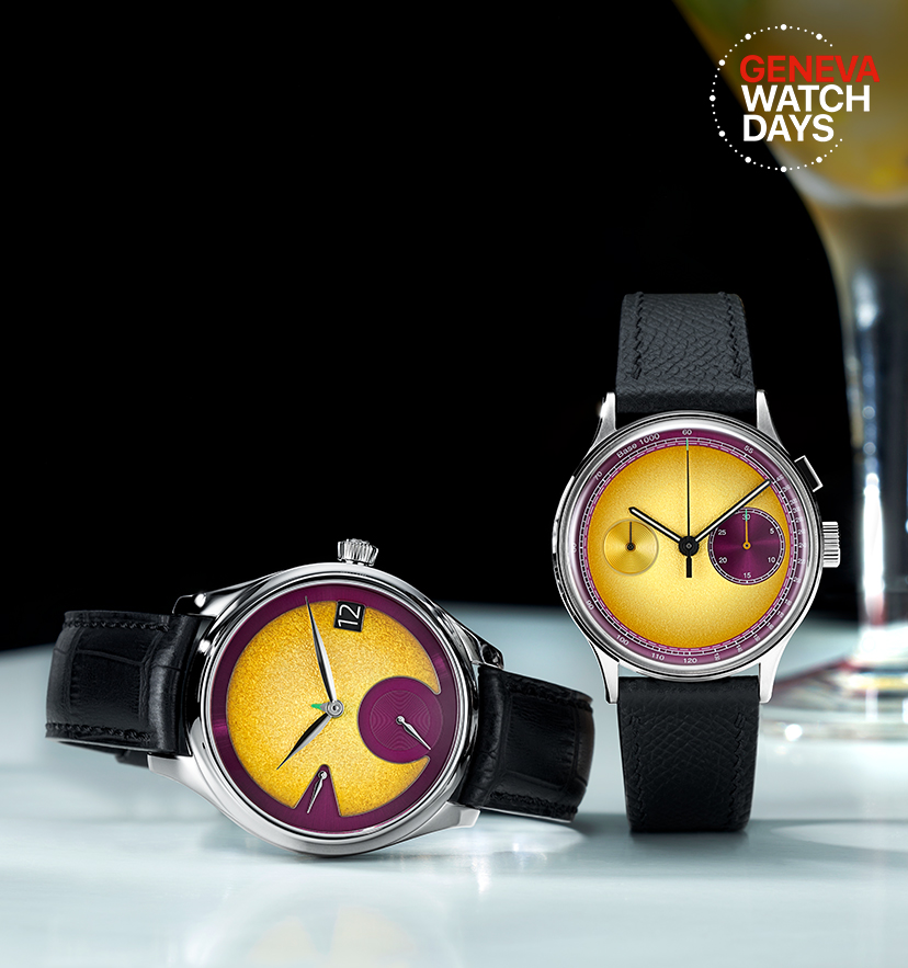 H. Moser Release The Endeavour Perpetual Calendar Passion Fruit Watch