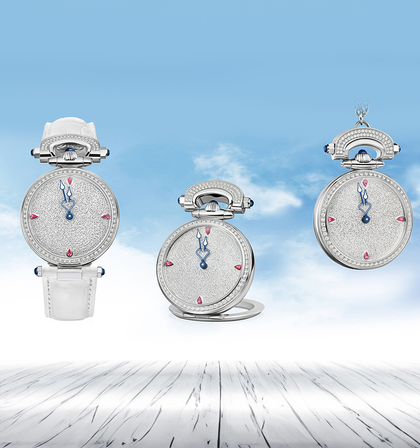 Explore The Artistry of the New BOVET Miss Audrey Bris de Verre Watch