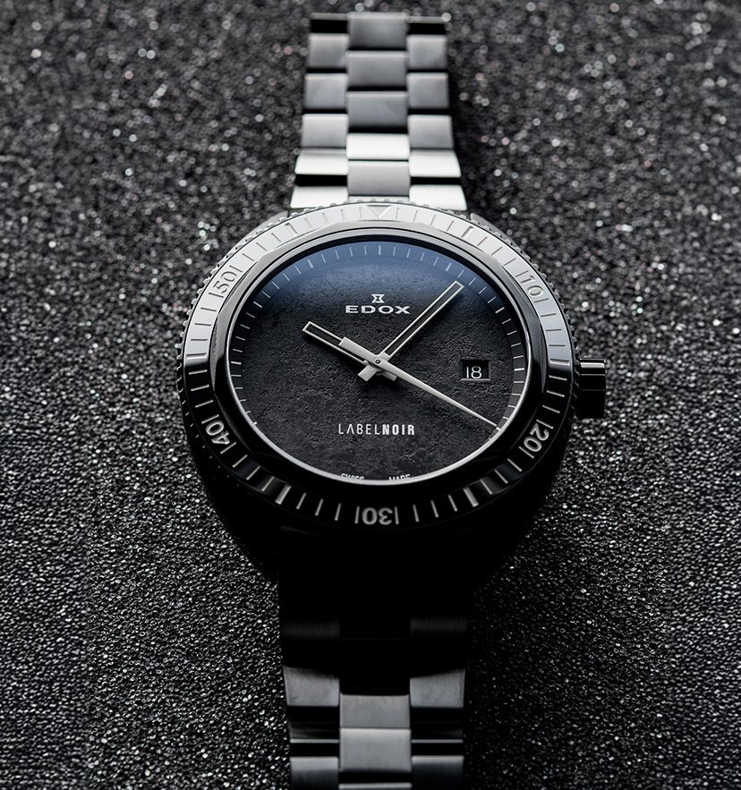 Introducing The Edox Hydro-Sub Chronometer Label Noir Edition