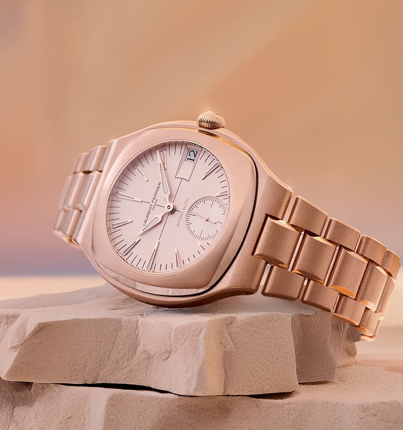 Presenting The Laurent Ferrier Sport Auto 79 In Red Gold